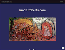 Tablet Screenshot of modalroberts.com